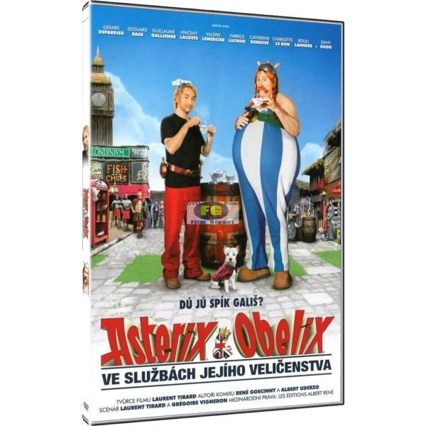 Asterix a Obelix ve službách jejího veličenstva