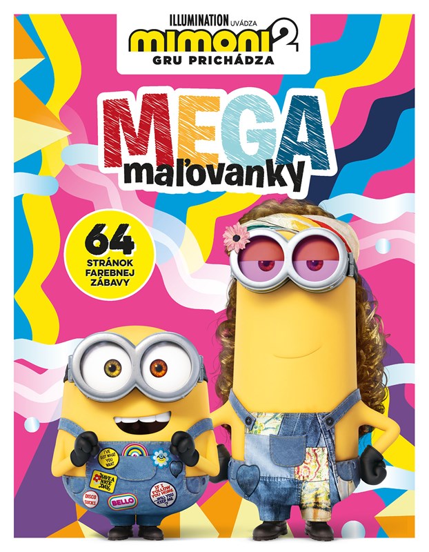 Mimoni 2 Mega maľovanky