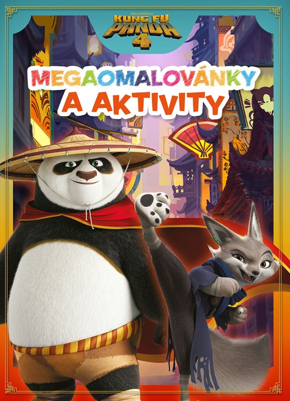 Kung Fu Panda 4 Mega omalovánky a aktivity