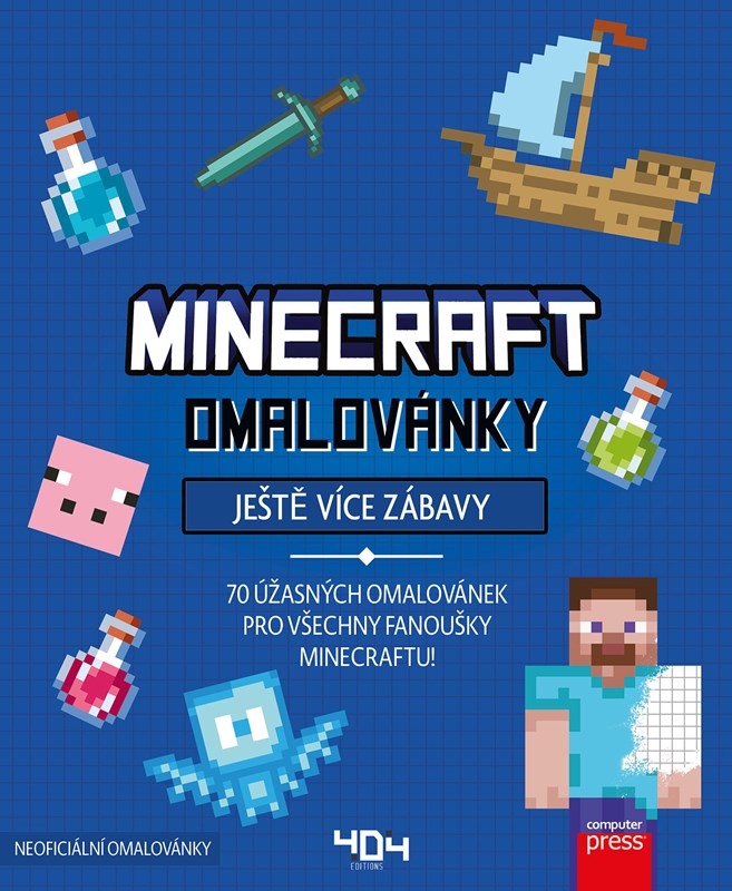 Omalovánky Minecraft – Ještě více zábavy