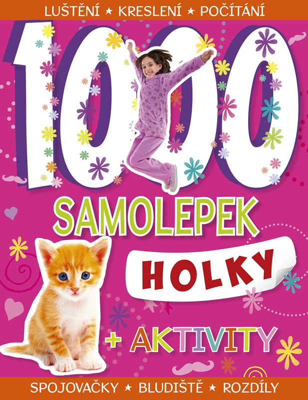 1000 samolepek – Holky