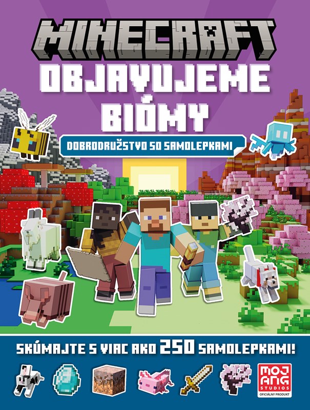 Minecraft - Objavujeme biómy so samolepkami