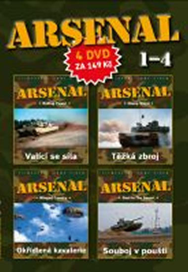 DVD set - Arsenal 1.- 4.