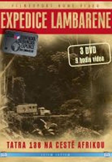 Expedice Lambarene 1.- 3. - 3 DVD - digipack v šubru