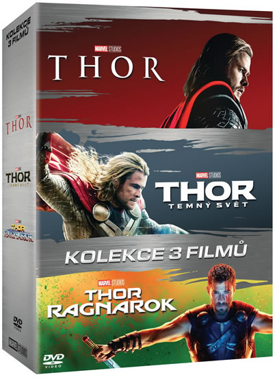 Thor kolekce 1-3 3DVD