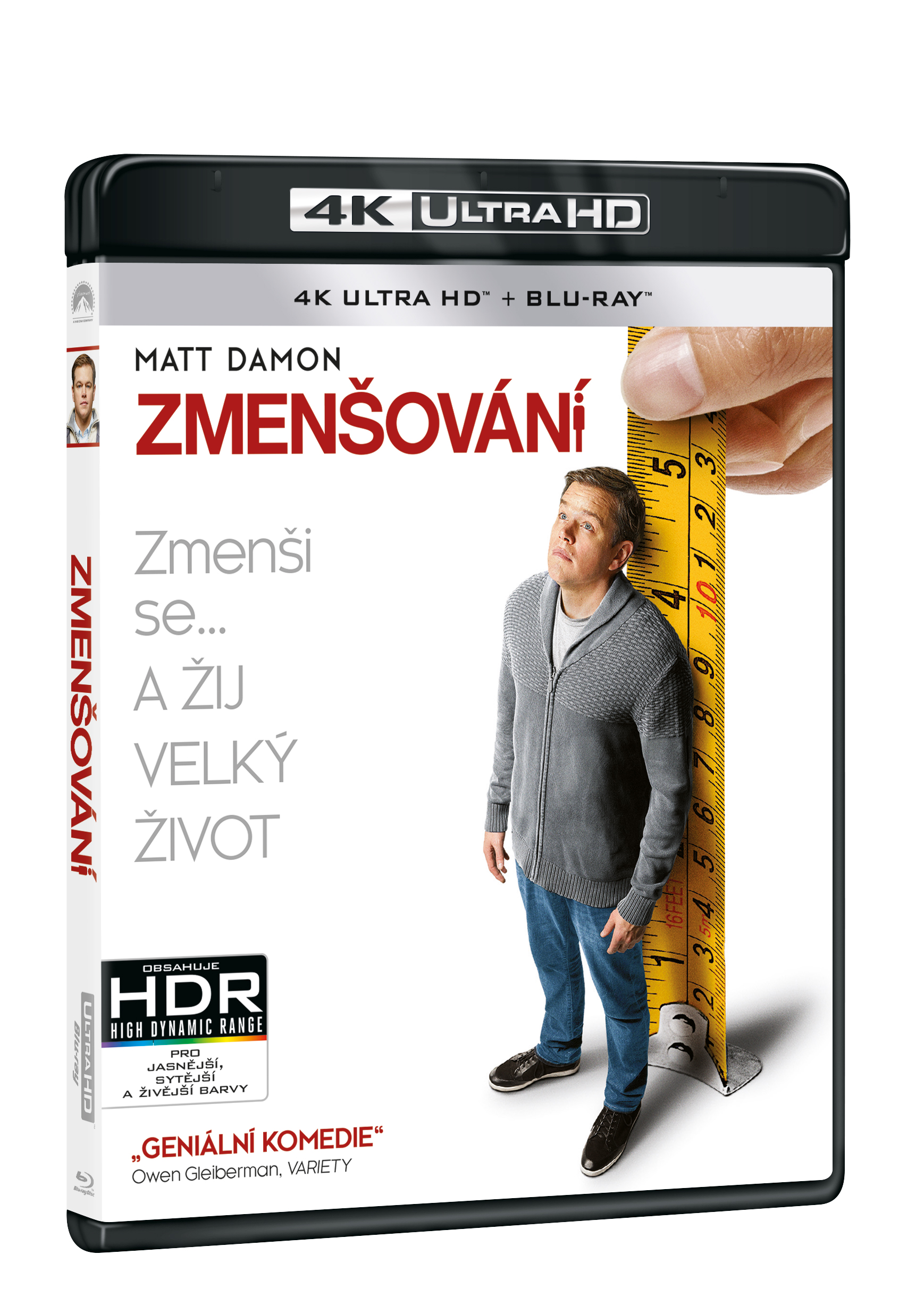 Zmenšování Ultra HD Blu-ray