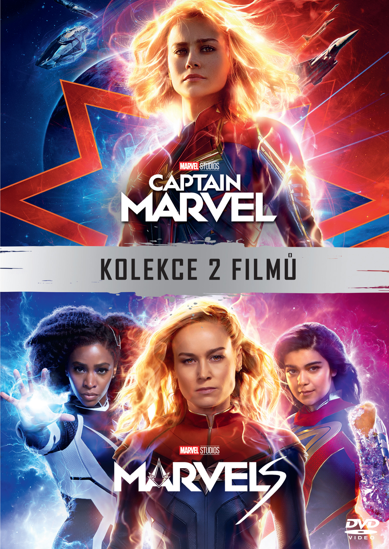 Captain Marvel + Marvels kolekce 2 filmů