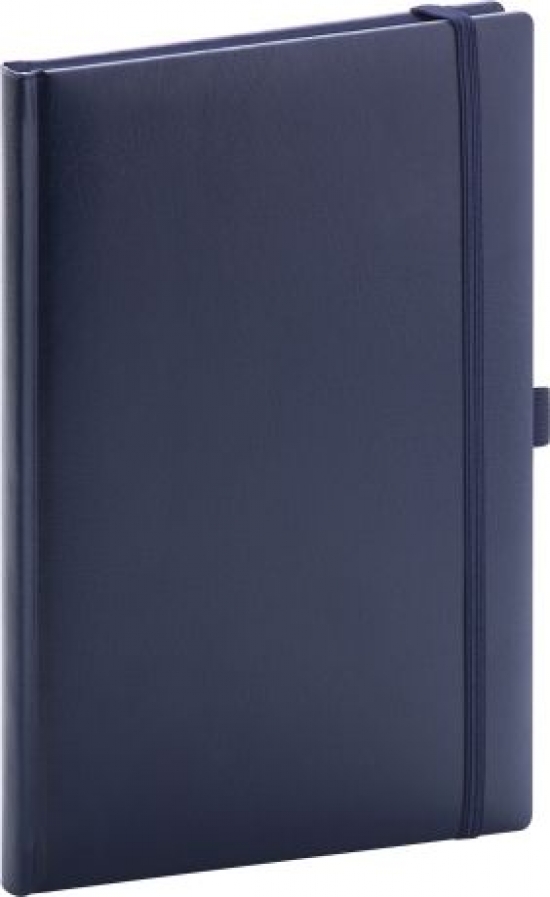 Notes Balacron 2025, tmavo modrý, bodkovaný, 15 x 21 cm
