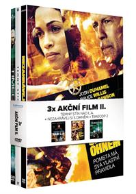 Akční film II. Kolekce 3DVD (Nezahrávej si s ohněm, Temný stín nad L.A., Timecop 2)