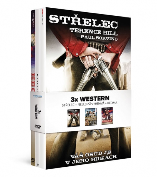 3x Western (3DVD): Střelec, Nejlepší vyhrává, Keoma