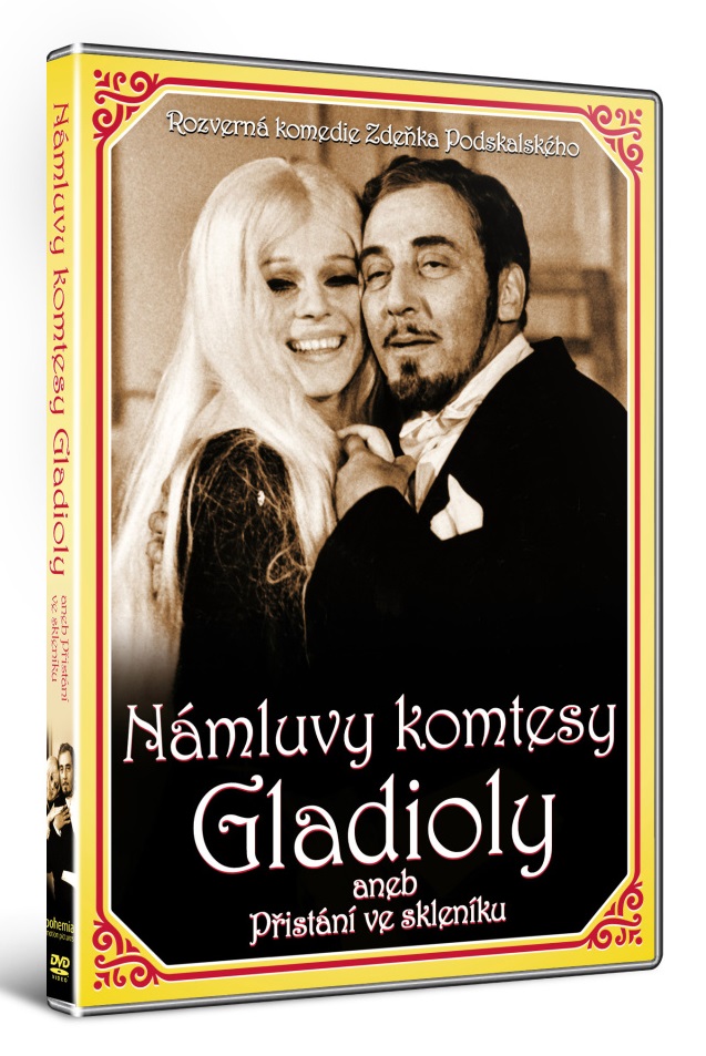 FILM  NÁMLUVY KOMTESY GLADIOLY ANEB PŘISTÁNÍ VE SKLENÍKU DVD