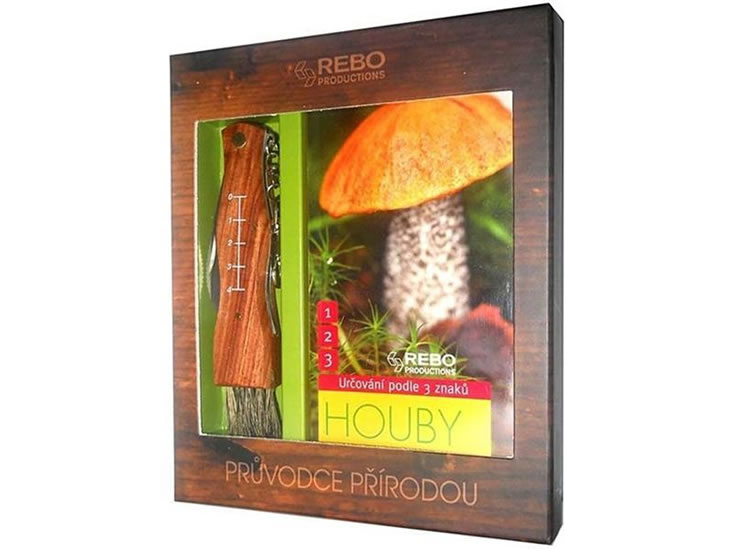 Houby - Průvodce přírodou (BOX s nožíkem) - 2.vydání