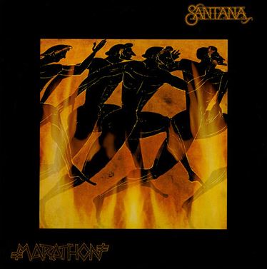 Santana: Marathon (Yellow, Orange & Red Marble) LP