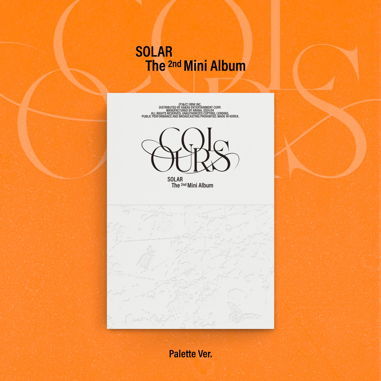 Solar: Colours (2nd Mini Album) (Palette Ver.)