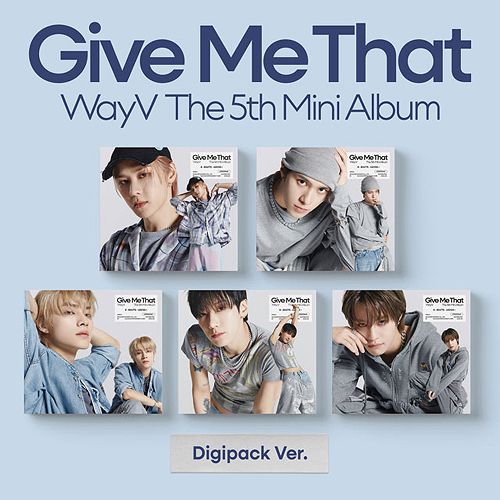 WayV: 5th Mini Album [Give Me That] (Digipack Ver.)(Random Ver.)