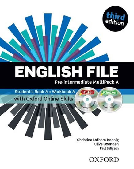 English File Third Edition Pre-intermediate Multipack A with Oxford Online Skill