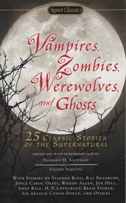 Vampires, Zombies, Werewolves and Ghosts