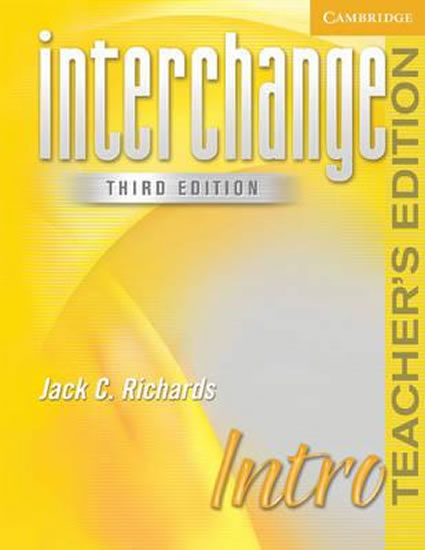 Interchange Intro Teacher´s Edition, 3rd edition