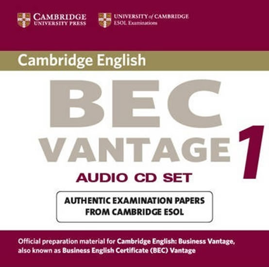 Cambridge BEC Vantage 1 Audio CD Set (2 CDs)