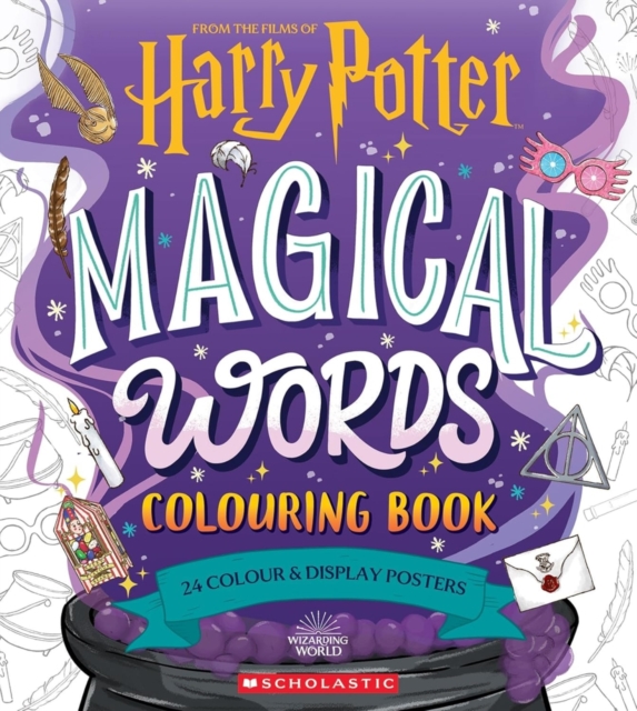 Magical Words Colouring Book