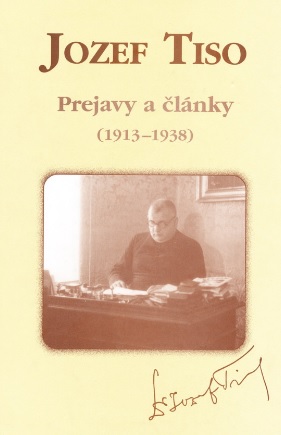 Jozef Tiso - Prejavy a články (1913 - 1938)