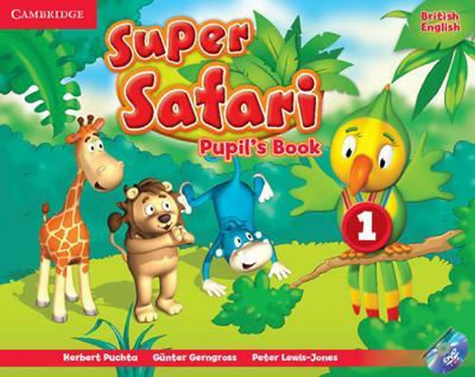 Super Safari 1: Pupils Book with DVD-ROM