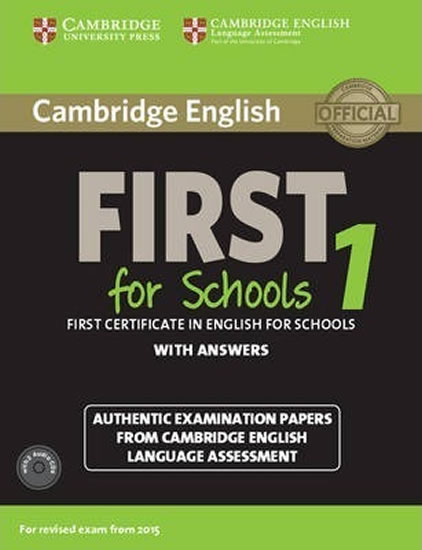 Cambridge English First for Schools 1 (2