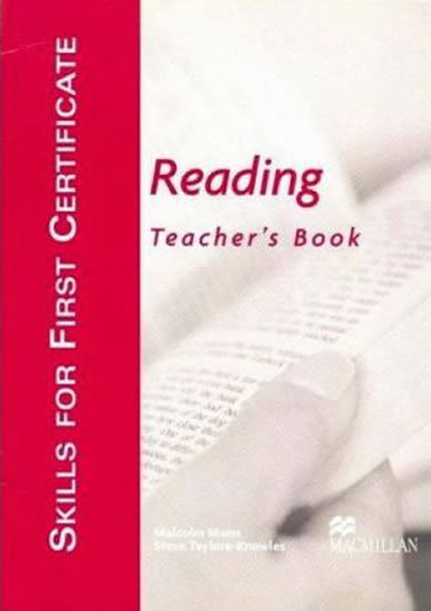 Skills for First Certificate Reading Teacher Book