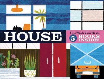 House: First Words Board Books : 5 books inside!
