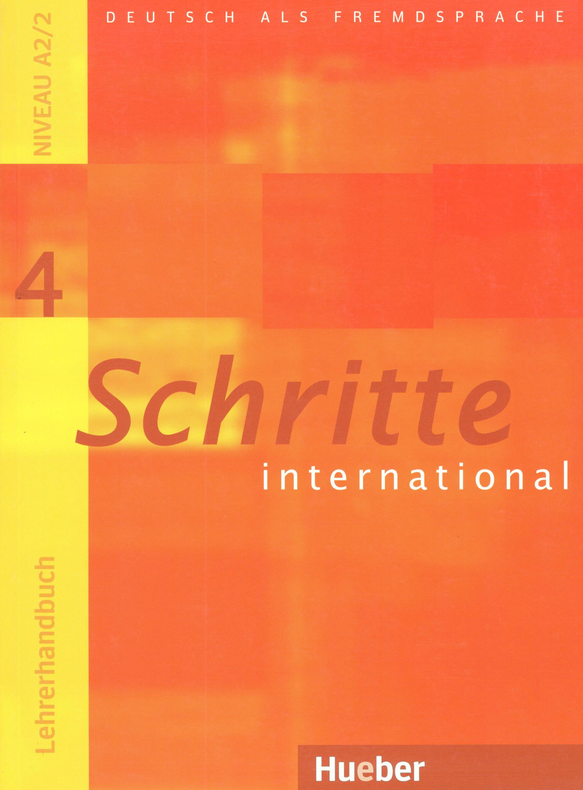 Schritte International 4 - Niveau A2/2 - Lehrerhandbuch