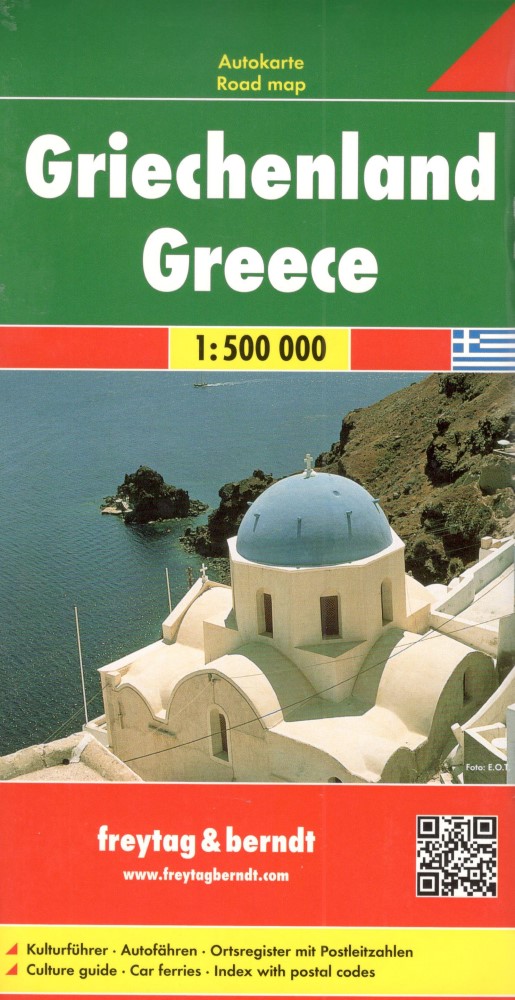 ŘECKO/GREECE 1:500 000