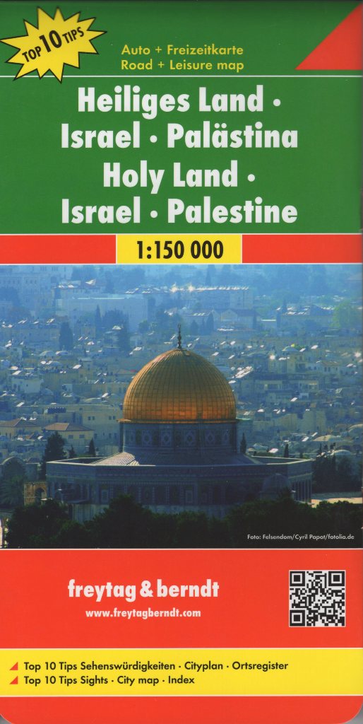IZRAEL A PALESTINA ISRAEL PALÄSTINA 1:150 000