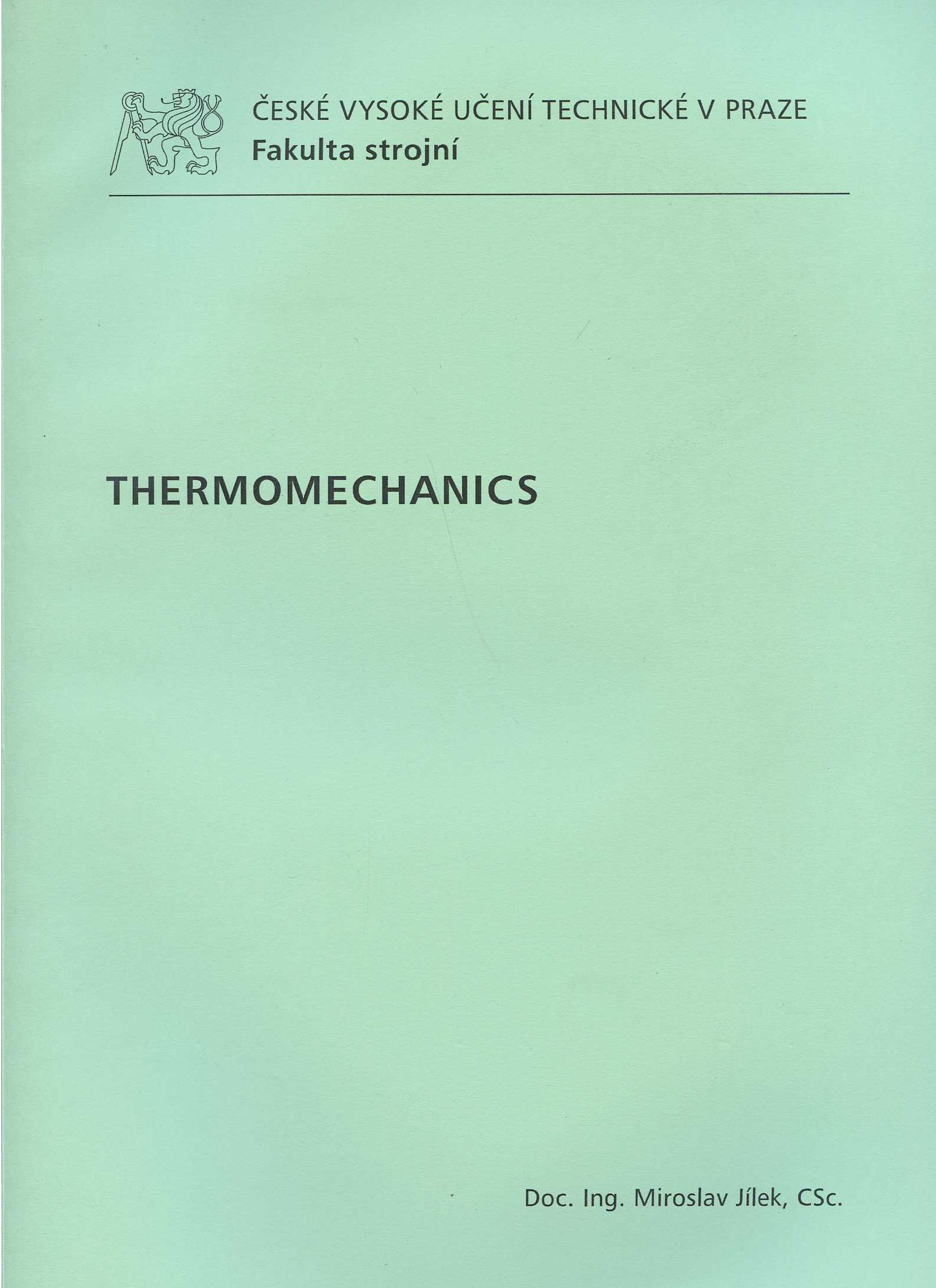 Thermomechanics