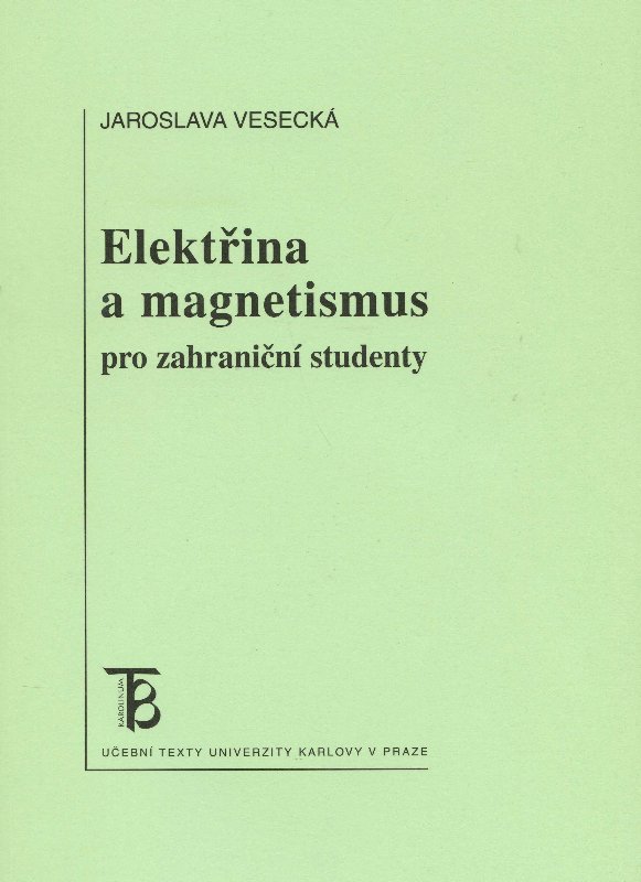 Elektřina a magnetismus pro zahraniční studenty