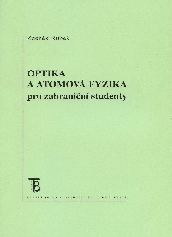 Optika a atomová fyzika pro zahraniční studenty