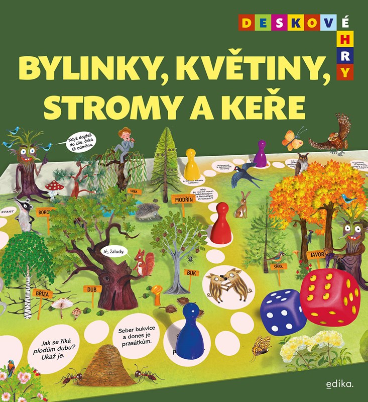 Deskové hry Bylinky, květiny, stromy a keře