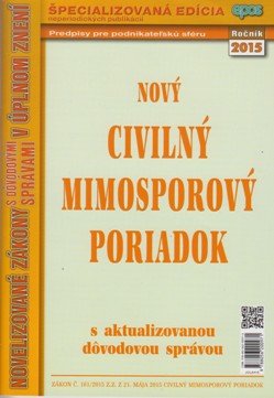 Nový civilný mimosporový poriadok