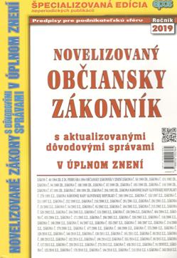 Novelizovaný Občiansky zákonník - ročník 2019