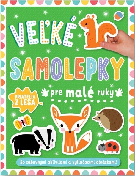 Veľké samolepky pre malé ruky Les