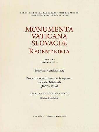 Monumenta Vaticana Slovaciae Recentioria