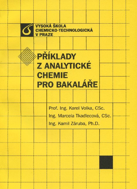 Příklady z analytické chemie pro bakaláře