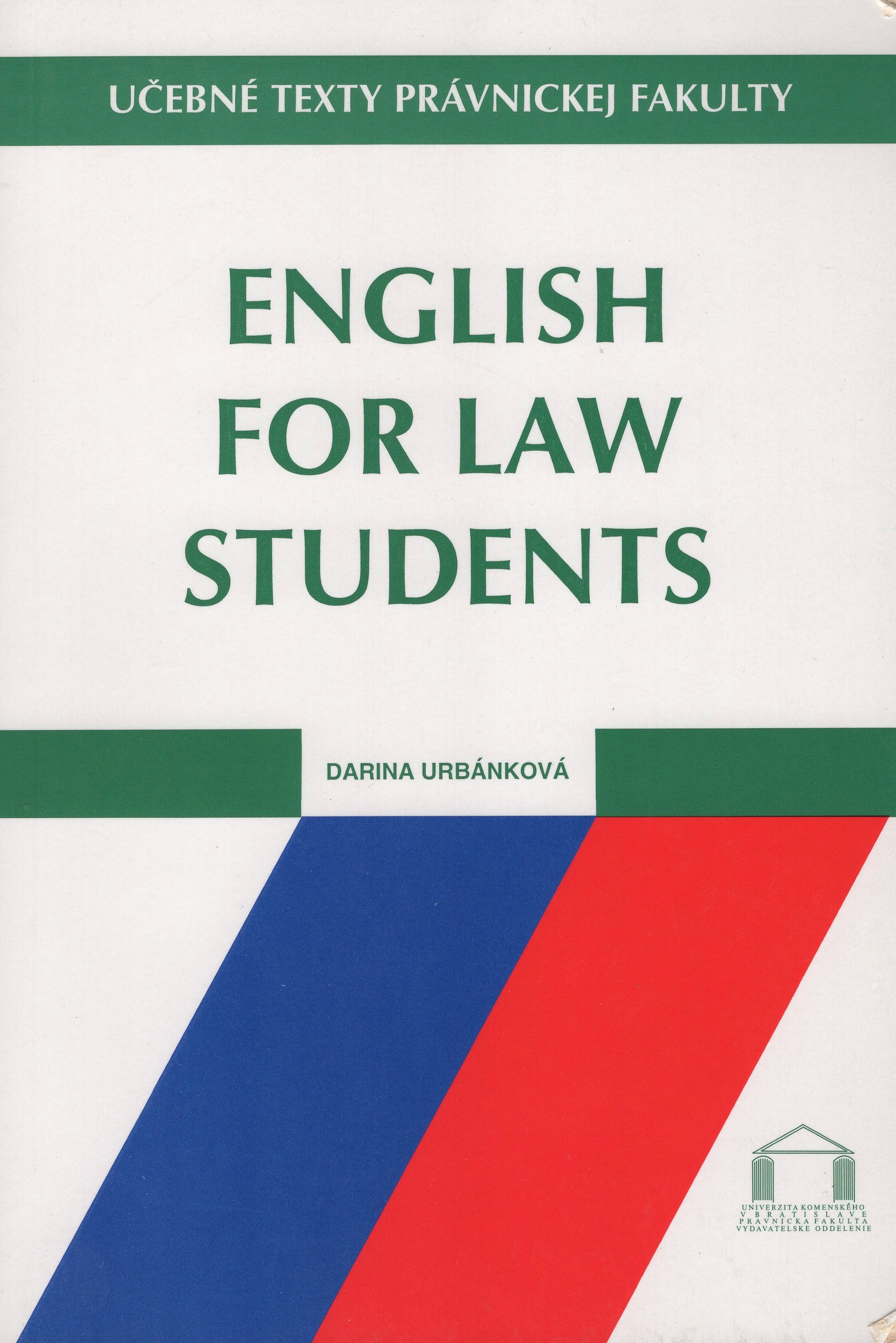 English for Law Students