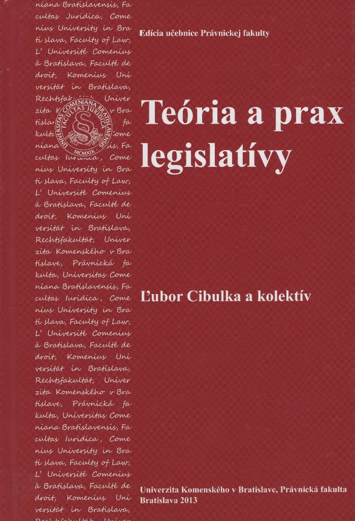 Teória a prax legislatívy