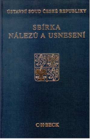 Sbírka nálezů a usnesení ÚS ČR, svazek 19