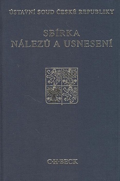 Sbírka nálezů a usnesení ÚS ČR, svazek 22