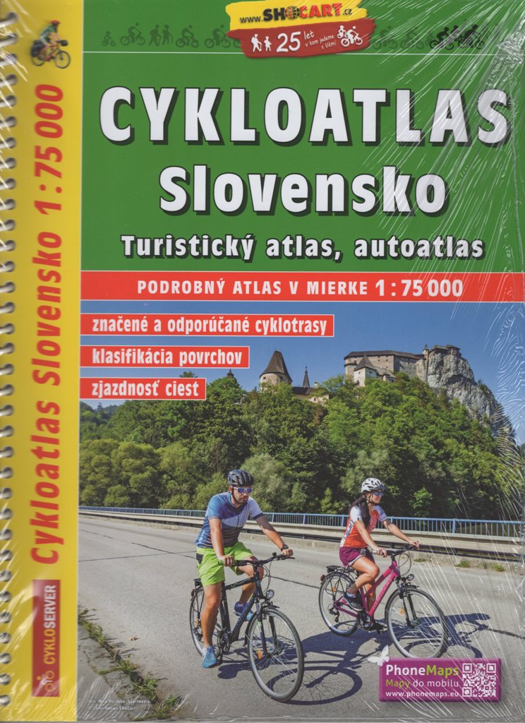 Cykloatlas Slovensko 1:75 000