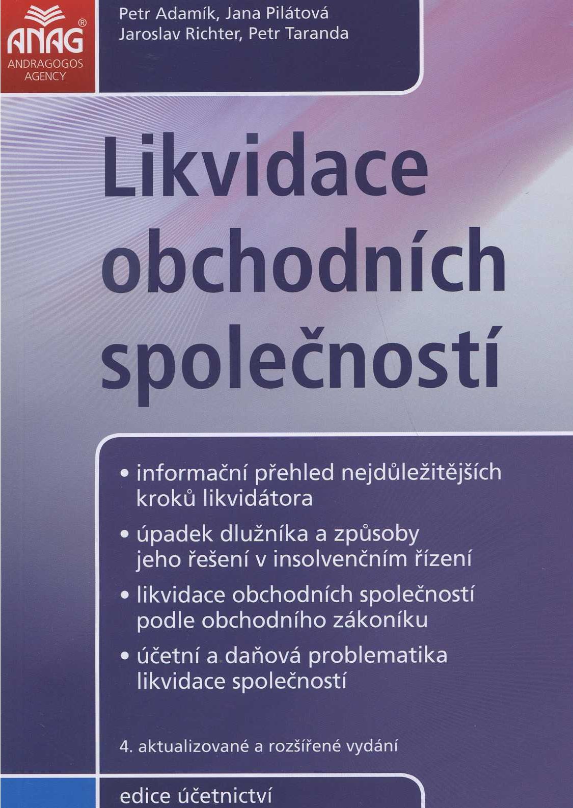 Likvidace obchodních společností