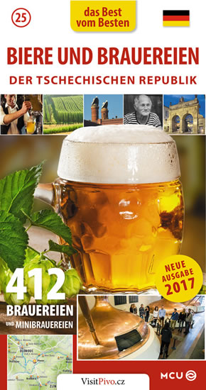 Pivo a pivovary Čech, Moravy a Slezska - kapesní průvodce/německy