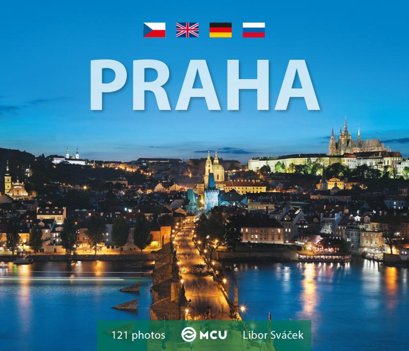Praha - malá/česky, anglicky, německy, rusky