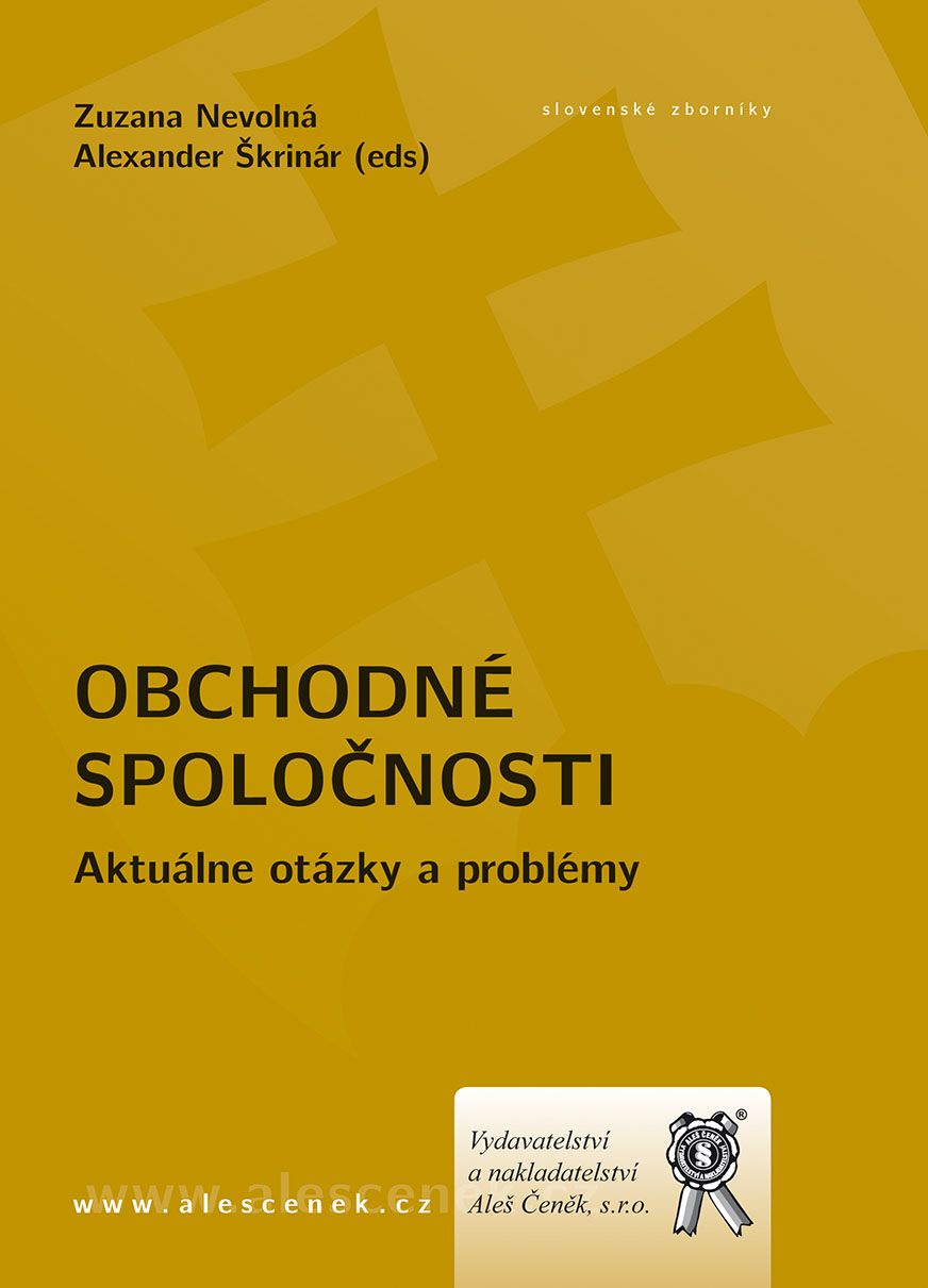 Obchodné spoločnosti.